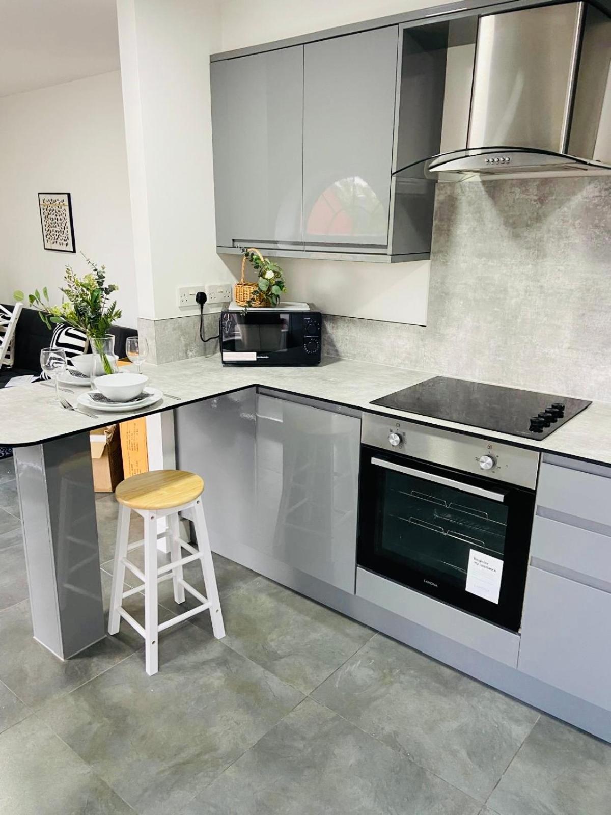 Modern Flat With Free Parking Close To Birmingham Centre Exteriör bild